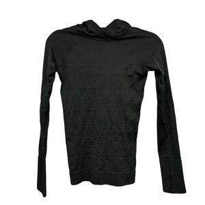 Lululemon black long sleeve size 2